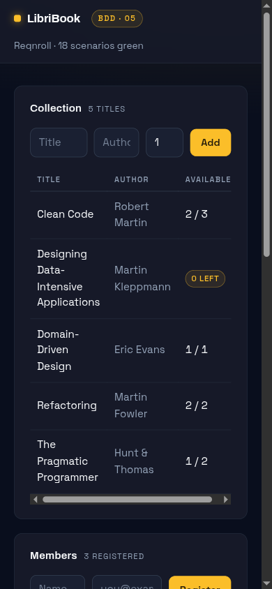 LibriBook mobile screenshot